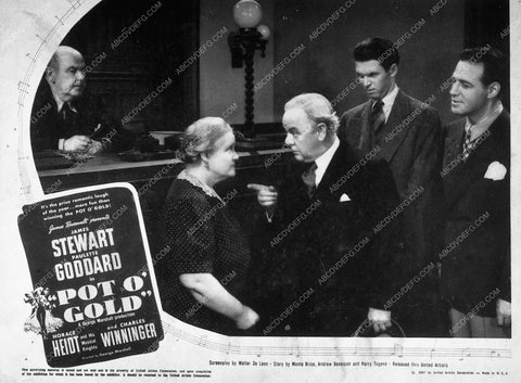 ad slick Jimmy Stewart Pot 'O Gold 9593-15