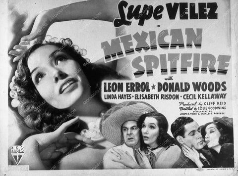 Lupe Velez Leon Errol film Mexican Spitfire 9660-26
