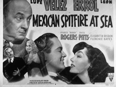 Lupe Velez Leon Errol film Mexican Spitfire at Sea 9660-27