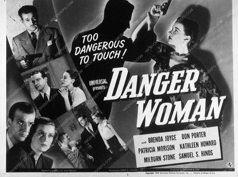 Brenda Joyce film Danger Woman 9660-34