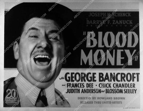 George Bancroft film Blood Money 9694-33