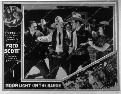 Fred Scott western film Moonlight on the Range 9741-17