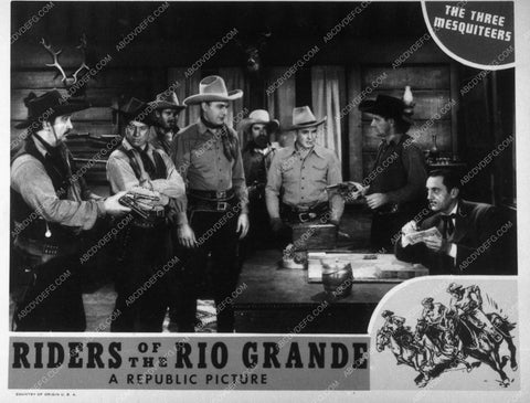 Bob Steele Robert Livingston film Riders of the Rio Grande 9741-30