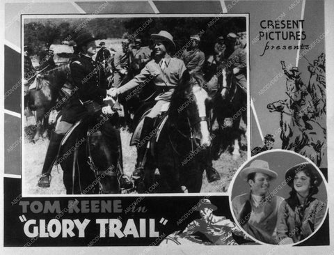 Tom Keene western film Glory Trail 9741-33