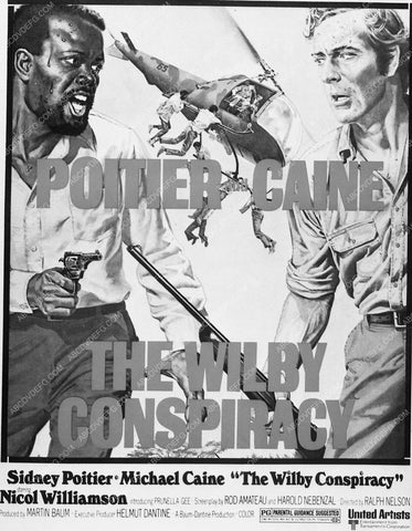 ad still Sidney Poitier Michael Caine The Wilby Conspiracy 9900-02