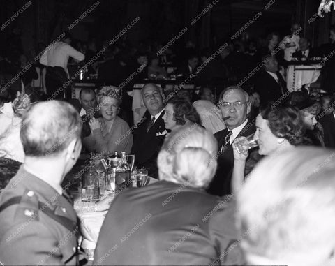 1941 Oscars dinner crowd at Biltmore Hotel Academy Awards aa1941-11</br>Los Angeles Newspaper press pit reprints from original 4x5 negatives for Academy Awards.