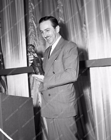 1941 Oscars Walt Disney and Irving Thalberg Award aa1941-28</br>Los Angeles Newspaper press pit reprints from original 4x5 negatives for Academy Awards.