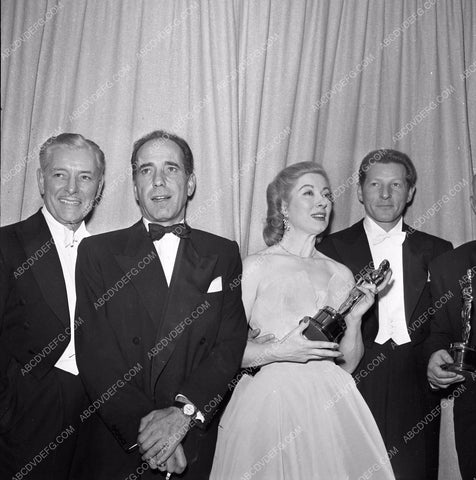 1951 Oscars Ronald Colman Humphrey Bogart Greer Garson Danny Kaye aa1945-11</br>Los Angeles Newspaper press pit reprints from original 4x5 negatives for Academy Awards.