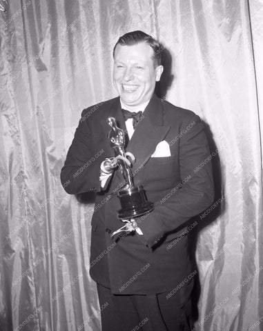 1946 Oscars Harold Russell on stage Academy Awards aa1946-02</br>Los Angeles Newspaper press pit reprints from original 4x5 negatives for Academy Awards.
