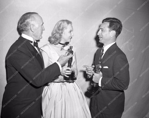 1947 Oscars Donald Crisp Celeste Holm Elia Kazan Academy Awards aa1947-11</br>Los Angeles Newspaper press pit reprints from original 4x5 negatives for Academy Awards.
