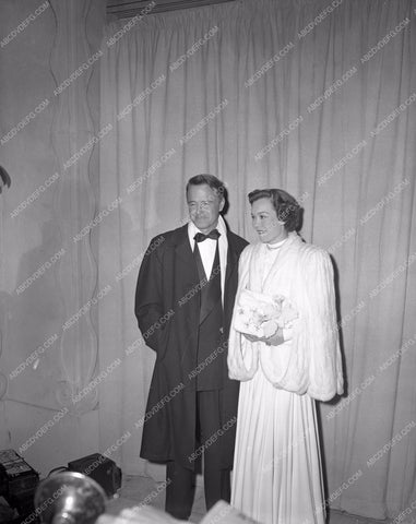 1948 Oscars Lew Ayres Jane Wyman Academy Awards aa1948-25</br>Los Angeles Newspaper press pit reprints from original 4x5 negatives for Academy Awards.