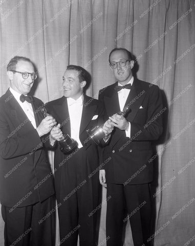1949 Oscars G Kelly and others on stage Academy Awards aa1949-08</br>Los Angeles Newspaper press pit reprints from original 4x5 negatives for Academy Awards.