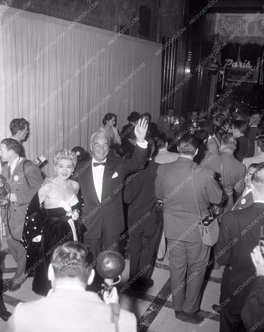 1949 Oscars Bill Boyd and date arriving Academy Awards aa1949-26</br>Los Angeles Newspaper press pit reprints from original 4x5 negatives for Academy Awards.