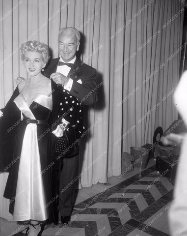 1949 Oscars Bill Boyd and date arriving Academy Awards aa1949-32</br>Los Angeles Newspaper press pit reprints from original 4x5 negatives for Academy Awards.