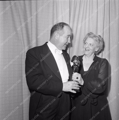 1949 Oscars Broderick Crawford Ethel Barrymore Academy Awards aa1949-80</br>Los Angeles Newspaper press pit reprints from original 4x5 negatives for Academy Awards.