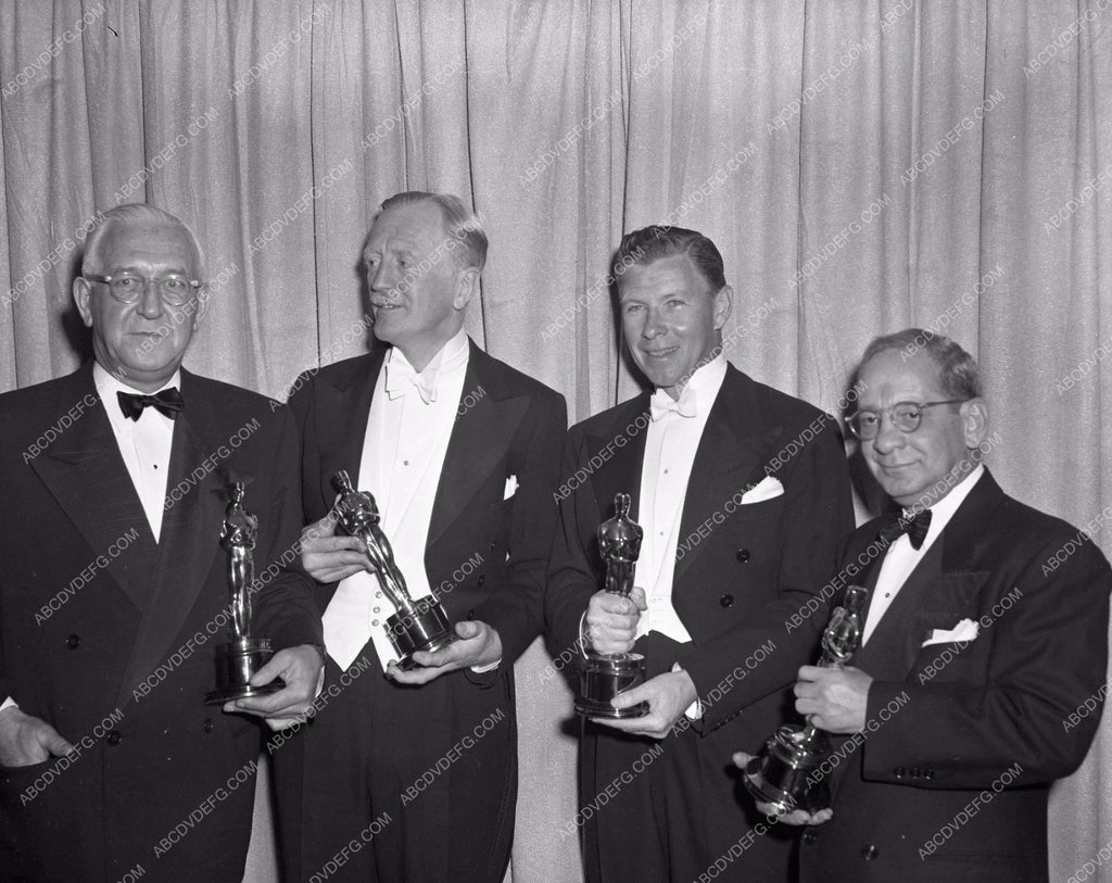 1949 Oscars George Murphy and technical winners Academy Awards aa1949 ...