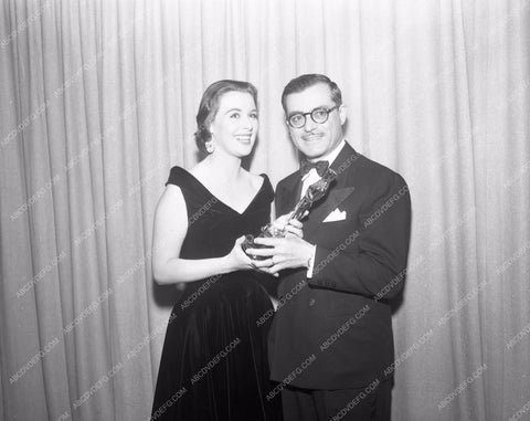 1951 Oscars Rita Gam Academy Awards aa1951-38</br>Los Angeles Newspaper press pit reprints from original 4x5 negatives for Academy Awards.