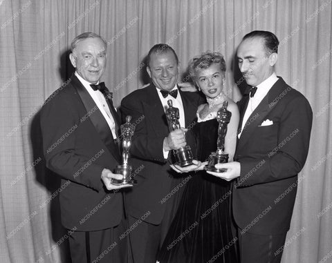 1951 Oscars Vera-Ellen and cinematographers Academy Awards aa1951-41</br>Los Angeles Newspaper press pit reprints from original 4x5 negatives for Academy Awards.