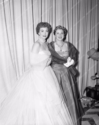 1952 Oscars Jane Wyman Claire Trevor Academy Awards aa1952-23</br>Los Angeles Newspaper press pit reprints from original 4x5 negatives for Academy Awards.