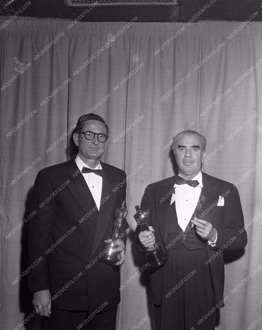 1954 Oscars please help me out Academy Awards aa1954-05</br>Los Angeles Newspaper press pit reprints from original 4x5 negatives for Academy Awards.