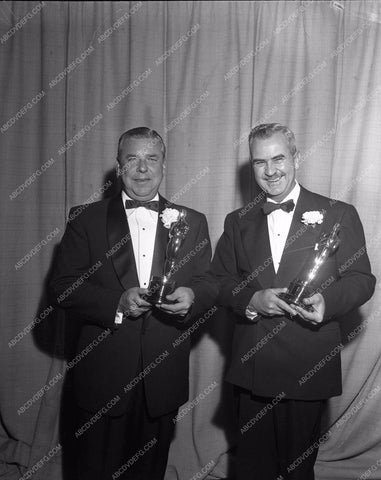 1954 Oscars please help me out Academy Awards aa1954-06</br>Los Angeles Newspaper press pit reprints from original 4x5 negatives for Academy Awards.