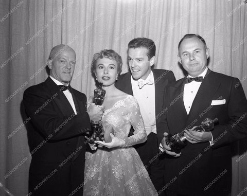 1954 Oscars Marge & Gower Champion Academy Awards aa1954-27</br>Los Angeles Newspaper press pit reprints from original 4x5 negatives for Academy Awards.