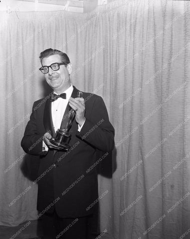 1955 Oscars please help me out Academy Awards aa1955-26</br>Los Angeles Newspaper press pit reprints from original 4x5 negatives for Academy Awards.