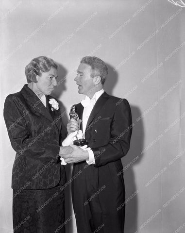 1958 Oscars Red Buttons and who Academy Awards aa1958-15</br>Los Angeles Newspaper press pit reprints from original 4x5 negatives for Academy Awards.