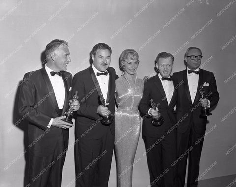 1959 Oscars Janet Leigh and others Academy Awards aa1959-06</br>Los Angeles Newspaper press pit reprints from original 4x5 negatives for Academy Awards.