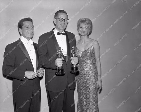 1959 Oscars Richard Conte Angie Dickinson Academy Awards aa1959-12</br>Los Angeles Newspaper press pit reprints from original 4x5 negatives for Academy Awards.