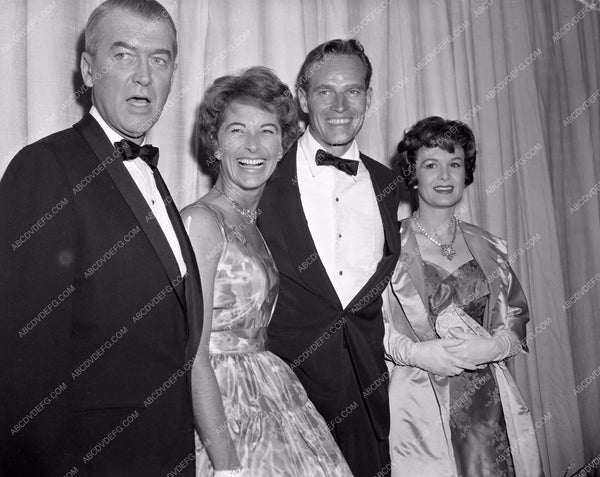 1959 Oscars James Stewart Charlton Heston wives Academy Awards aa1959 ...