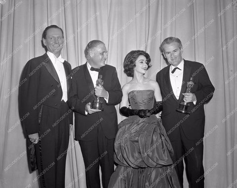1960 Oscars Susan Strasberg Wendell Corey Academy Awards aa1960-31</br>Los Angeles Newspaper press pit reprints from original 4x5 negatives for Academy Awards.