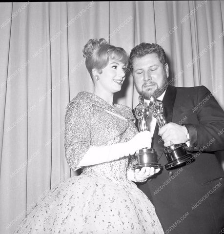 1960 Oscars Shirley Jones Peter Ustinov Academy Awards aa1960-73