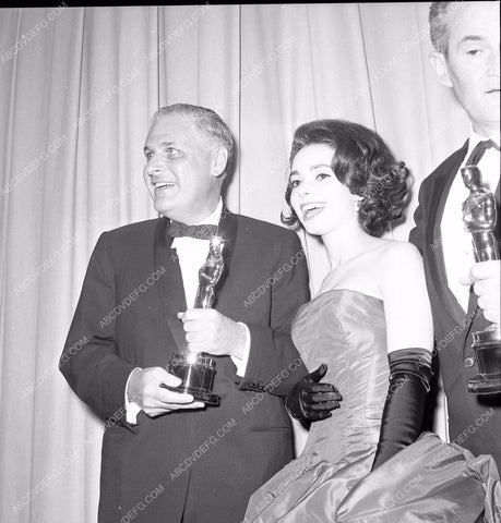 1960 Oscars Susan Strasberg at Academy Awards aa1960-88</br>Los Angeles Newspaper press pit reprints from original 4x5 negatives for Academy Awards.