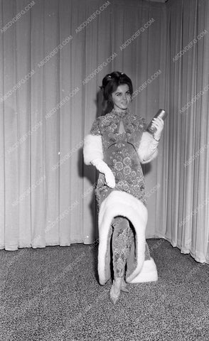 1964 Oscars Ann-Margret fashion arriving Academy Awards aa1965-27</br>Los Angeles Newspaper press pit reprints from original 4x5 negatives for Academy Awards.