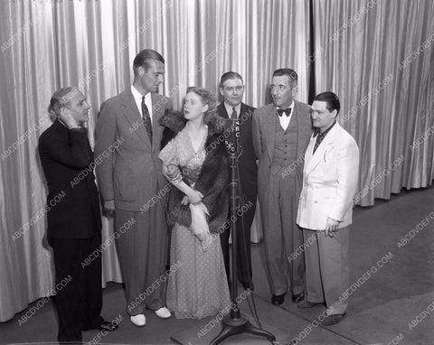 Alice Faye Edward Everett Horton Victor Young NBC Radio broadcast afaye-12