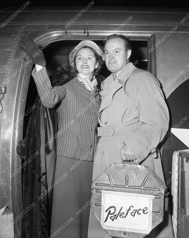 Bob Hope Dolores Hope on vacation promoting Pale Face bhope45-01
