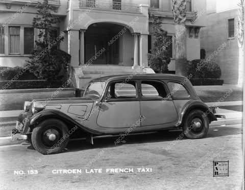 Citroen Late French Taxi vintage automobile cars-64