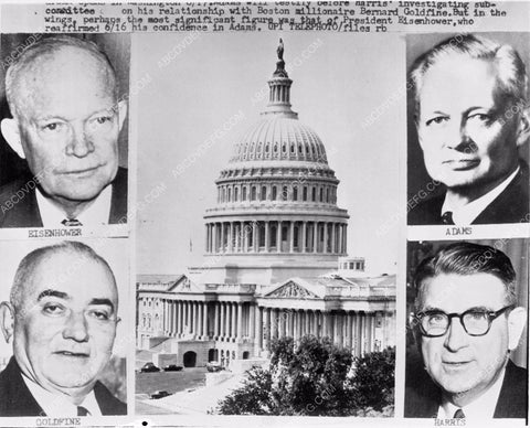 news photo Dwight Eisenhower Bernard Goldfine deisen-01