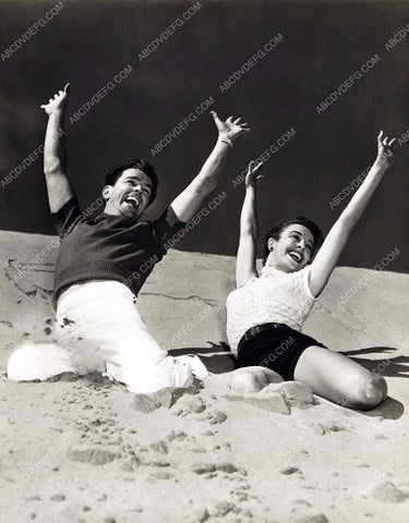 Marge Gower Champion practice dance moves at the beach in sand 8b20-0428