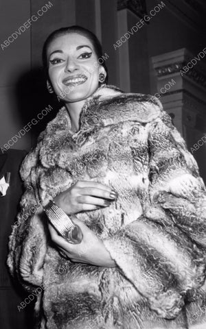 news photo opera singer Maria Callas 8b20-0431