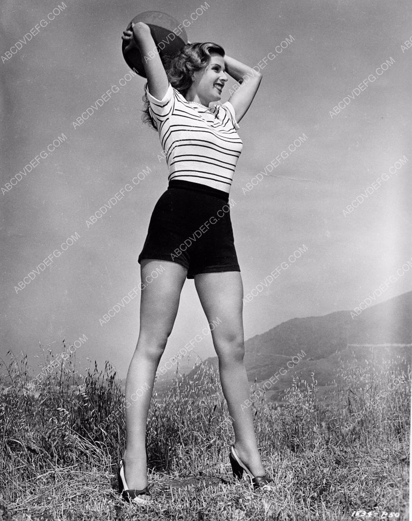English actress Marle Hayden takes beach ball out for fun in the sun 8 ...
