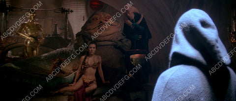 Carrie Fisher Slave Leia film Return of the Jedi 8b20-0598