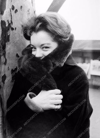 wrapped in fur Romy Schneider portrait 8b20-0847