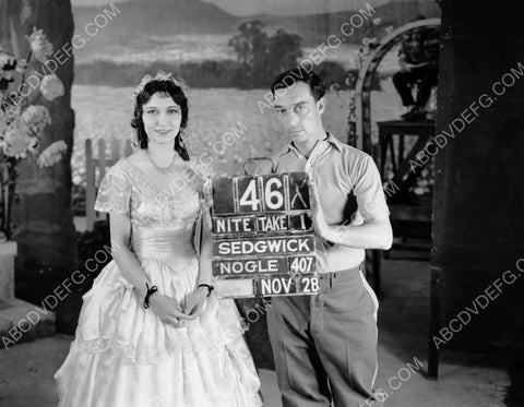 Buster Keaton Dorothy Sebastian silent film Spite Marriage 8b20-0888