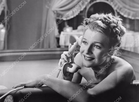 Shirley Ross on the telephone film Paris Honeymoon 8b20-10008