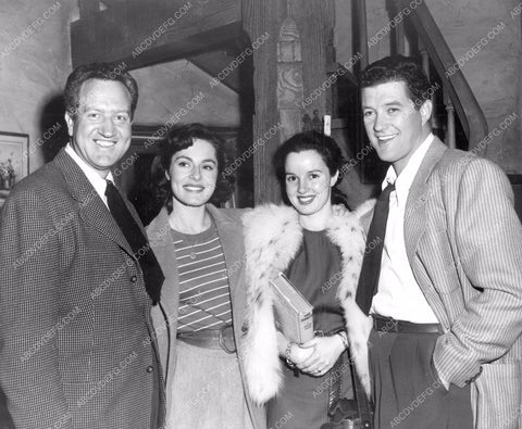 candid Dennis Morgan his wife out with friends 8b20-10320