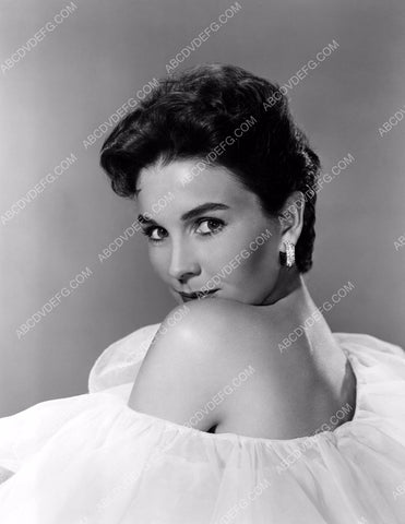 beautiful bare shoulders Jean Simmons portrait 8b20-10402