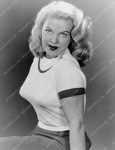 sweater girl Cleo Moore portrait 8b20-10449