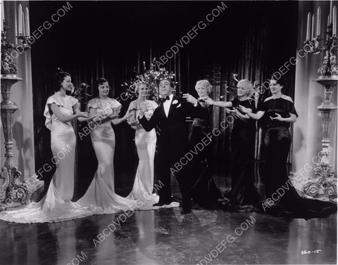 Ted Lewis Virginia Bruce and the girls film Here Comes the Band 8b20-10618